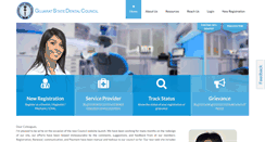 Desktop Screenshot of gsdc.in